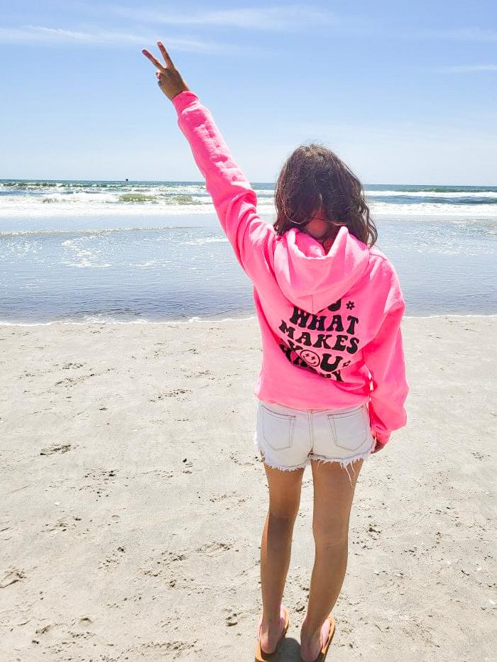 Do what makes you happy hoodie - Tassels & Confetti 
